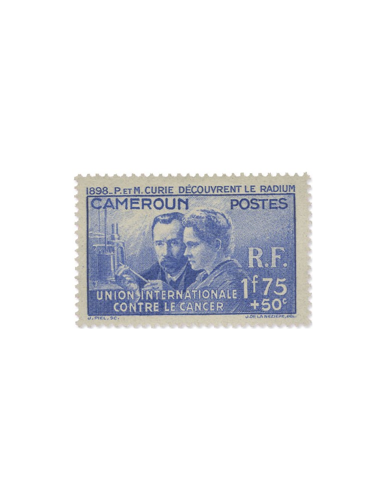 COLONIES : Grandes Series Coloniales (Pierre et Marie Curie)