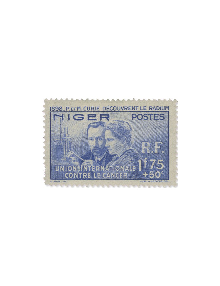 COLONIES : Grandes Series Coloniales (Pierre et Marie Curie)