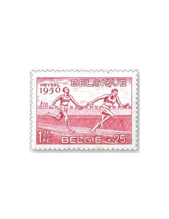 n° 827/831* - Timbre BELGIQUE Poste