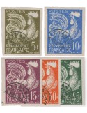 n° 107, 110, 112, 115, 117** ND - Timbre FRANCE Preobliteres