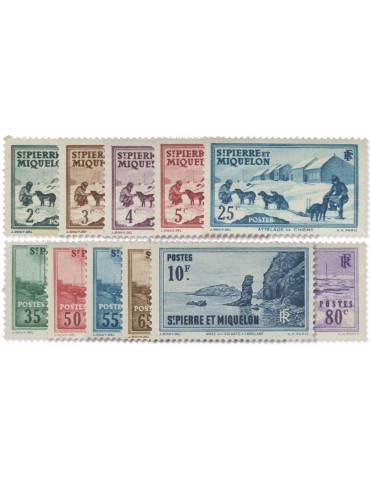 n° 167/188* - Timbre SAINT-PIERRE ET MIQUELON Poste