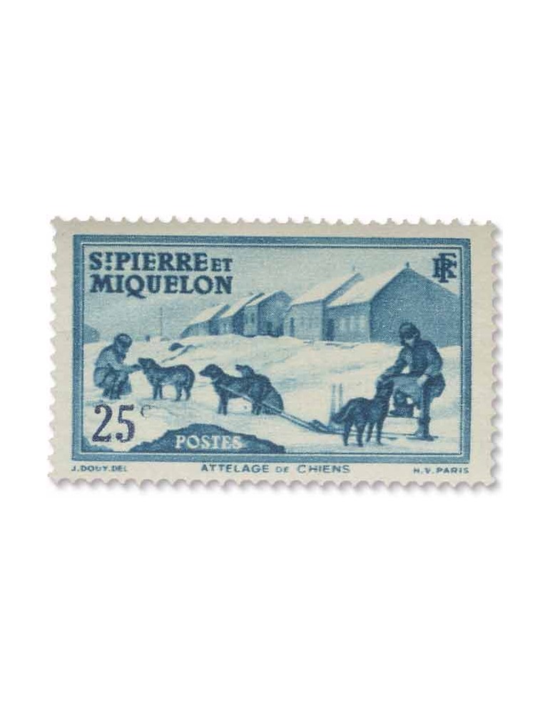 n° 167/188* - Timbre SAINT-PIERRE ET MIQUELON Poste