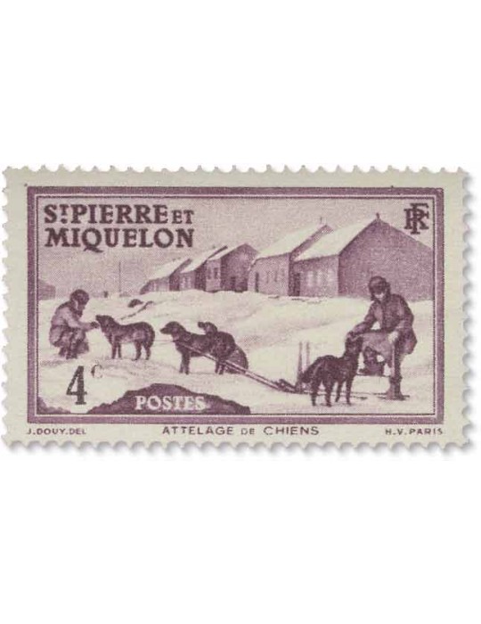 n° 167/188* - Timbre SAINT-PIERRE ET MIQUELON Poste