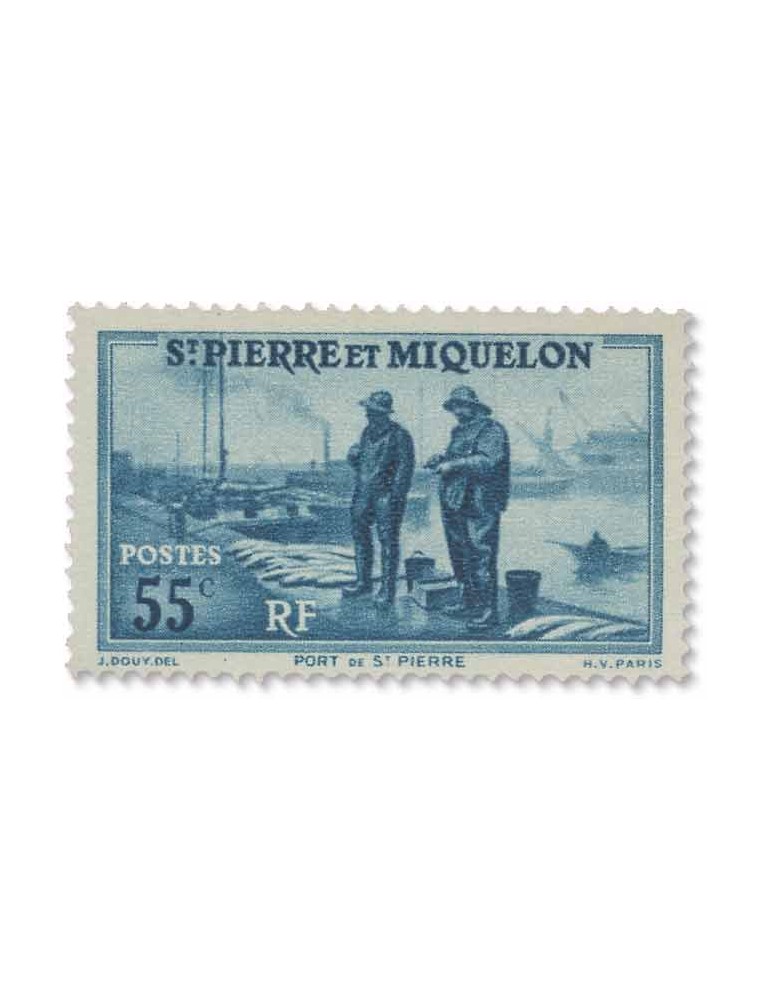 n° 167/188* - Timbre SAINT-PIERRE ET MIQUELON Poste