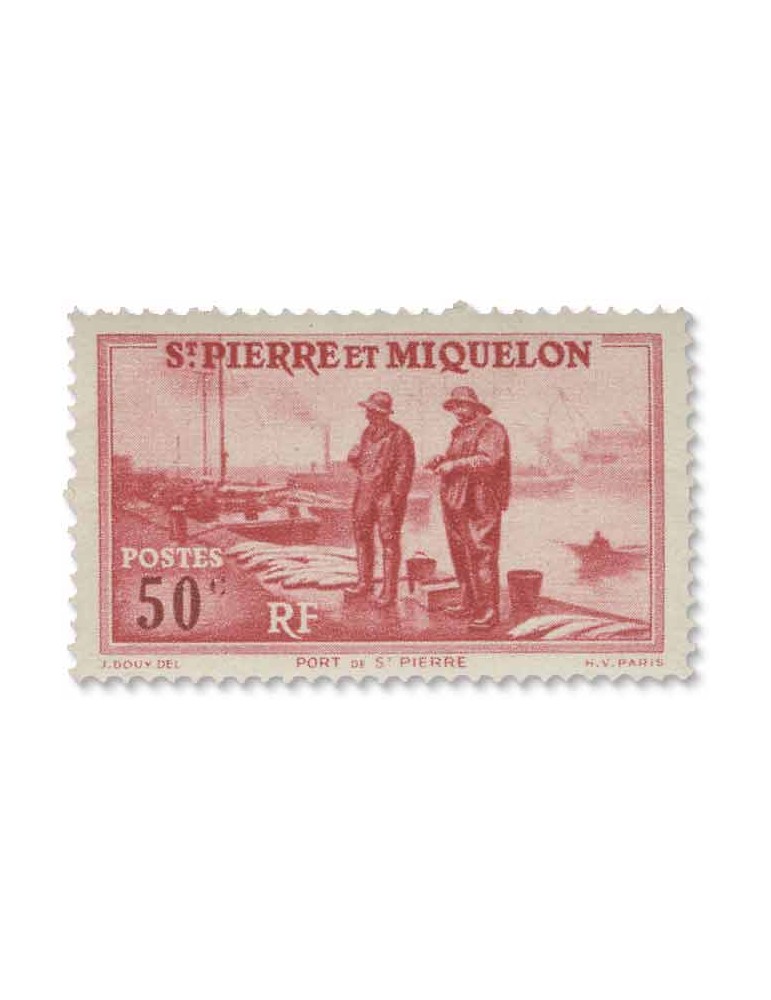 n° 167/188* - Timbre SAINT-PIERRE ET MIQUELON Poste