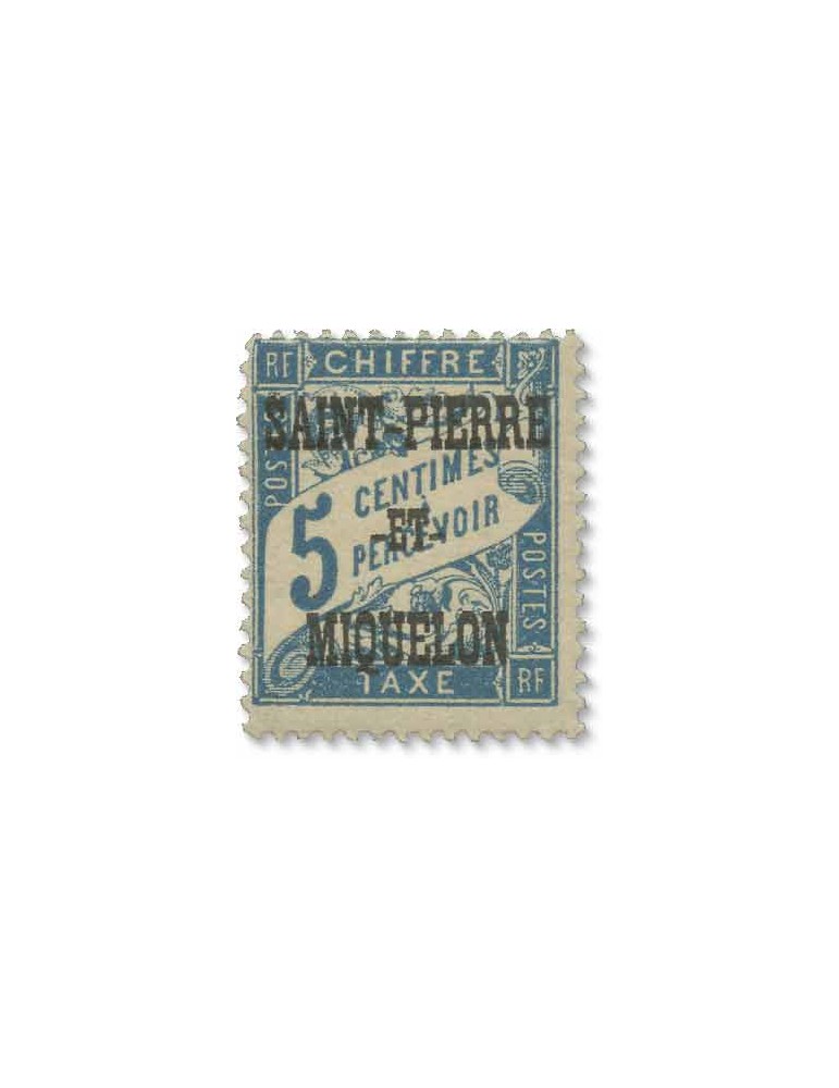 n° 10/20* - Timbre SAINT-PIERRE ET MIQUELON Taxe