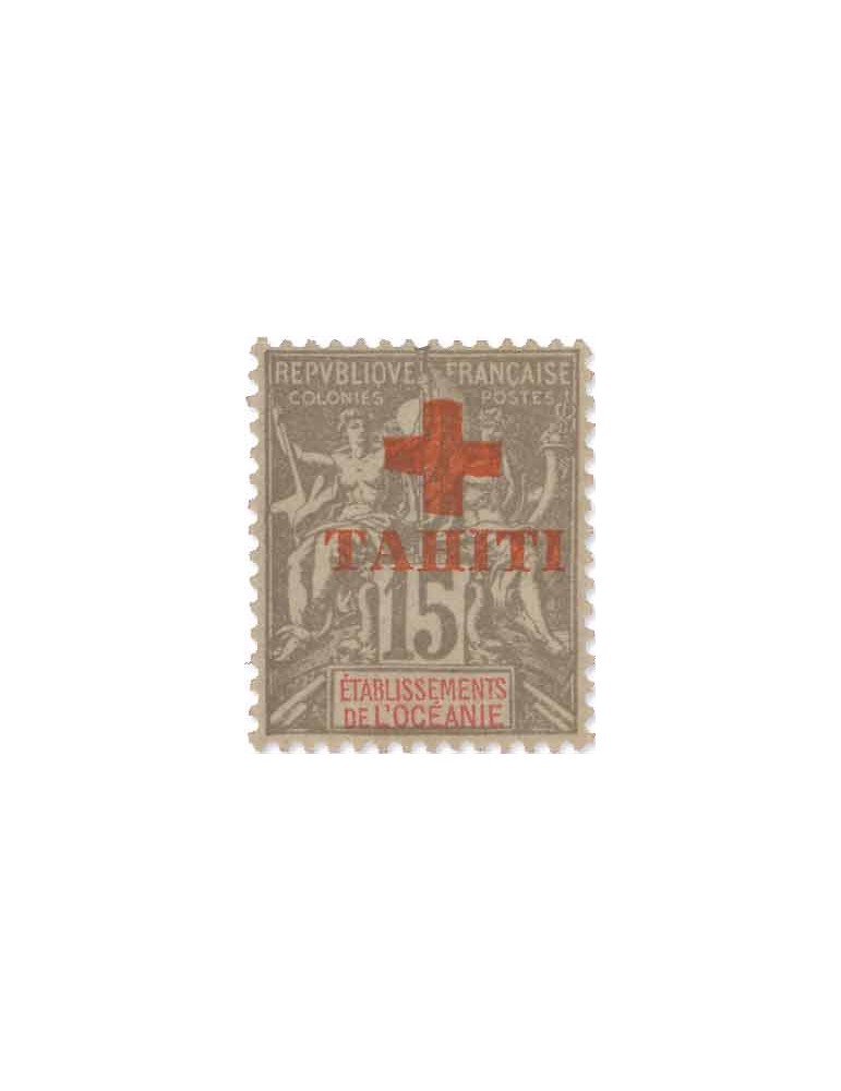 n° 35* - Timbre TAHITI Poste