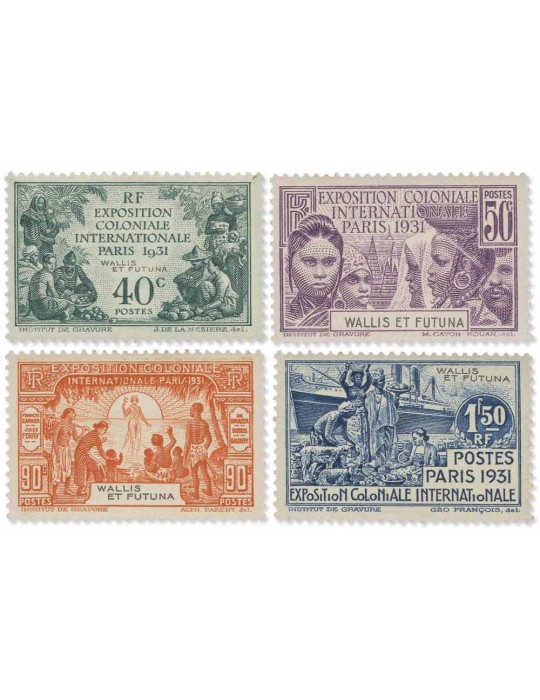n° 66/69* - Timbre WALLIS ET FUTUNA Poste