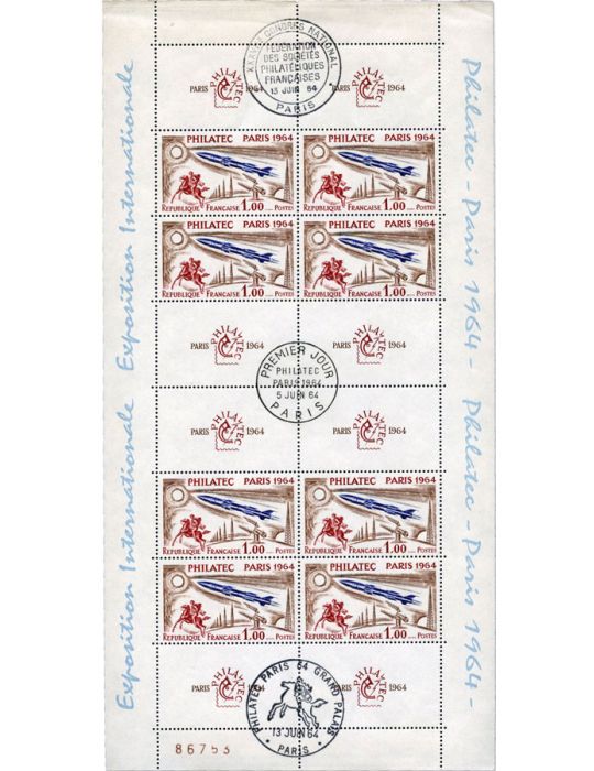 n° 6b obl. - Timbre FRANCE Blocs Et Feuillets