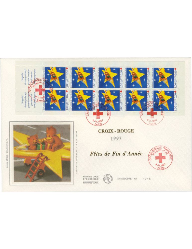 France : Carnets Croix-Rouge (entre 1992 et 2001)