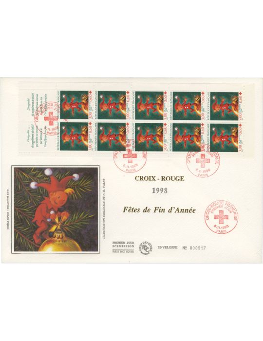France : Carnets Croix-Rouge (entre 1992 et 2001)