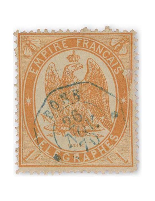 n° 5/8 obl. - Timbre FRANCE Telegraphe