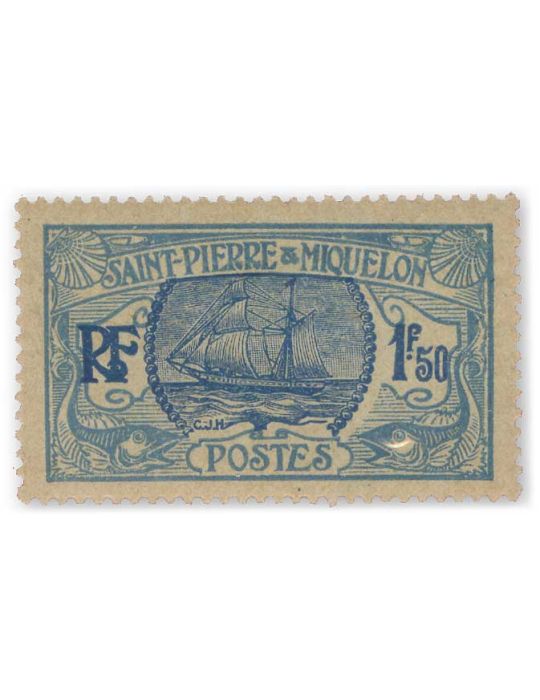n° 129/131 - Timbre SAINT-PIERRE ET MIQUELON Poste