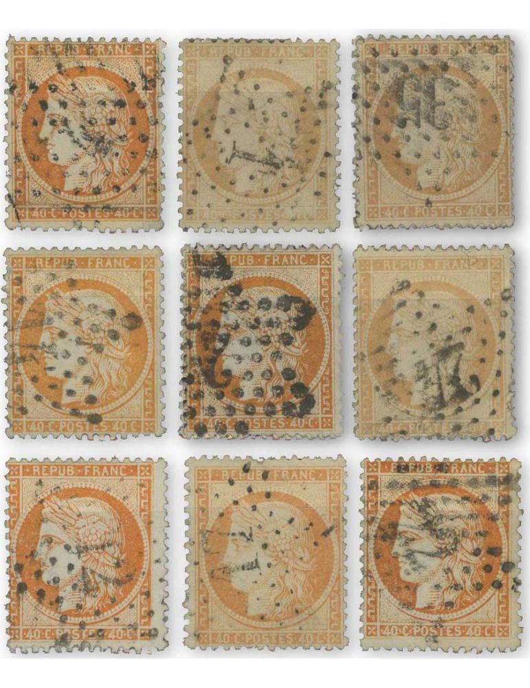 n° 38 obl. - Timbre FRANCE Poste