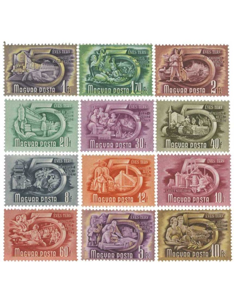 n° 927/940* - Timbre HONGRIE Poste