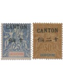 n° 25/26* - Timbre CANTON Poste