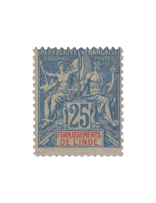 n° 14/19*/obl. - Timbre INDE Poste