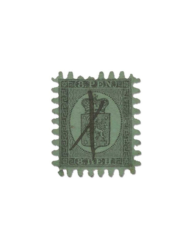 n° 6 obl. - Timbre FINLANDE Poste