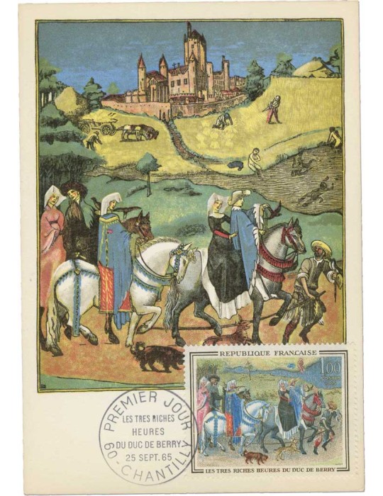 France : 75 Cartes Maximum "Tableaux"