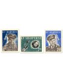 n° 611/613 ND - Timbre ALBANIE Poste