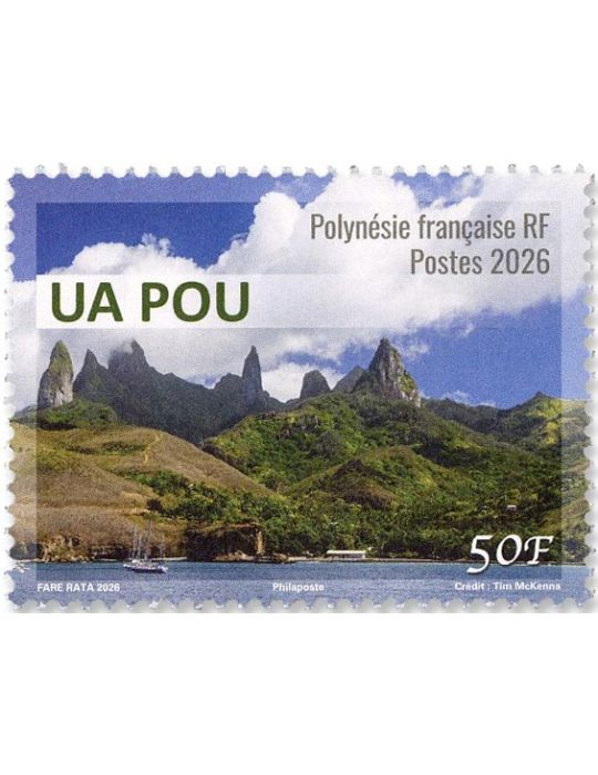 n° 1390/1391 - Timbre POLYNESIE Poste