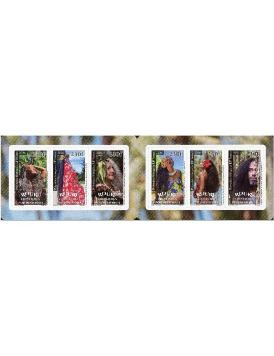 n° C1393 - Timbre POLYNESIE Poste - CARNET ROURU (13_26_260)