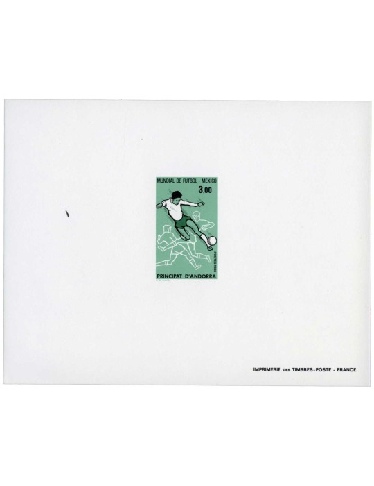 n° 350 - Timbre ANDORRE Poste