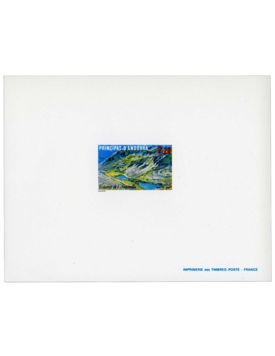 n° 351 - Timbre ANDORRE Poste