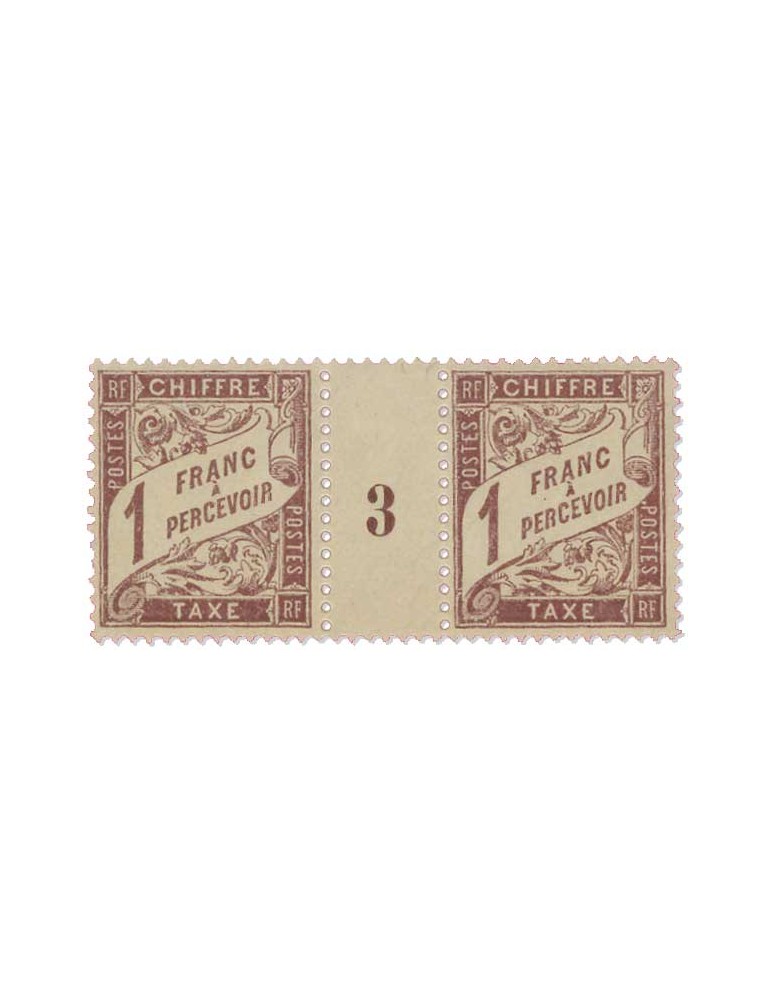 n° 40* - Timbre FRANCE Taxe