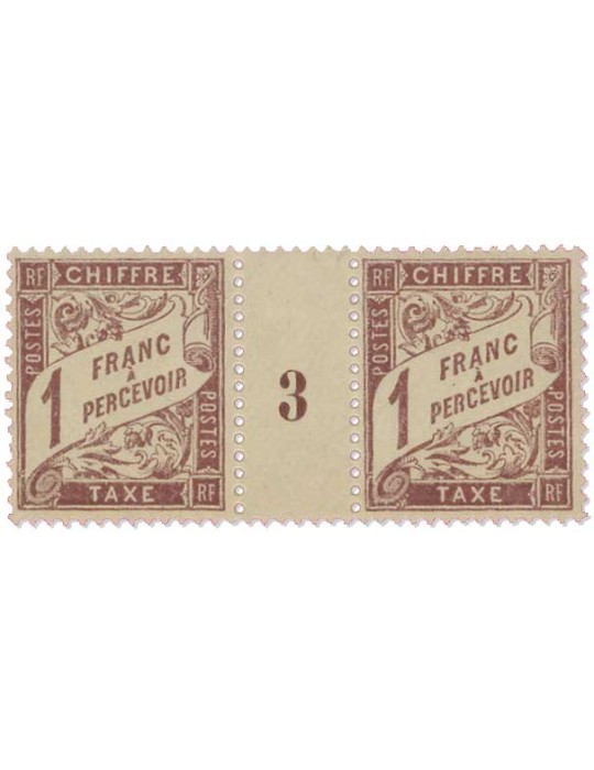 n° 40* - Timbre FRANCE Taxe