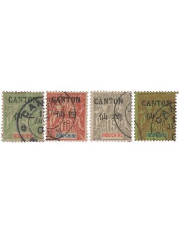 n° 20/24 obl. - Timbre CANTON Poste