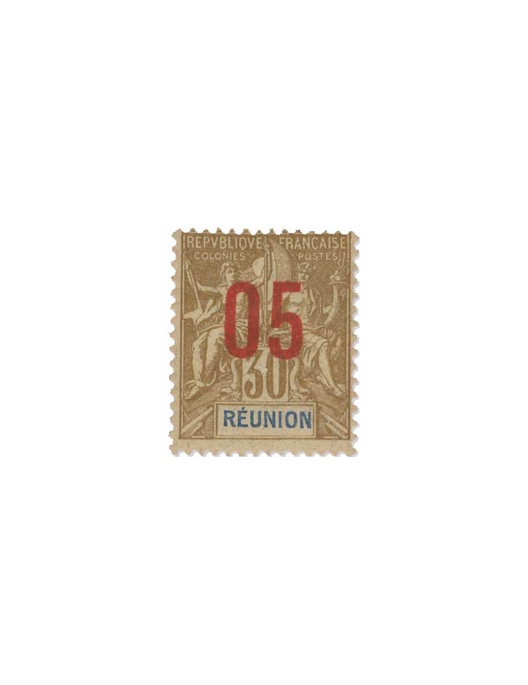 n° 72/79* - Timbre REUNION Poste