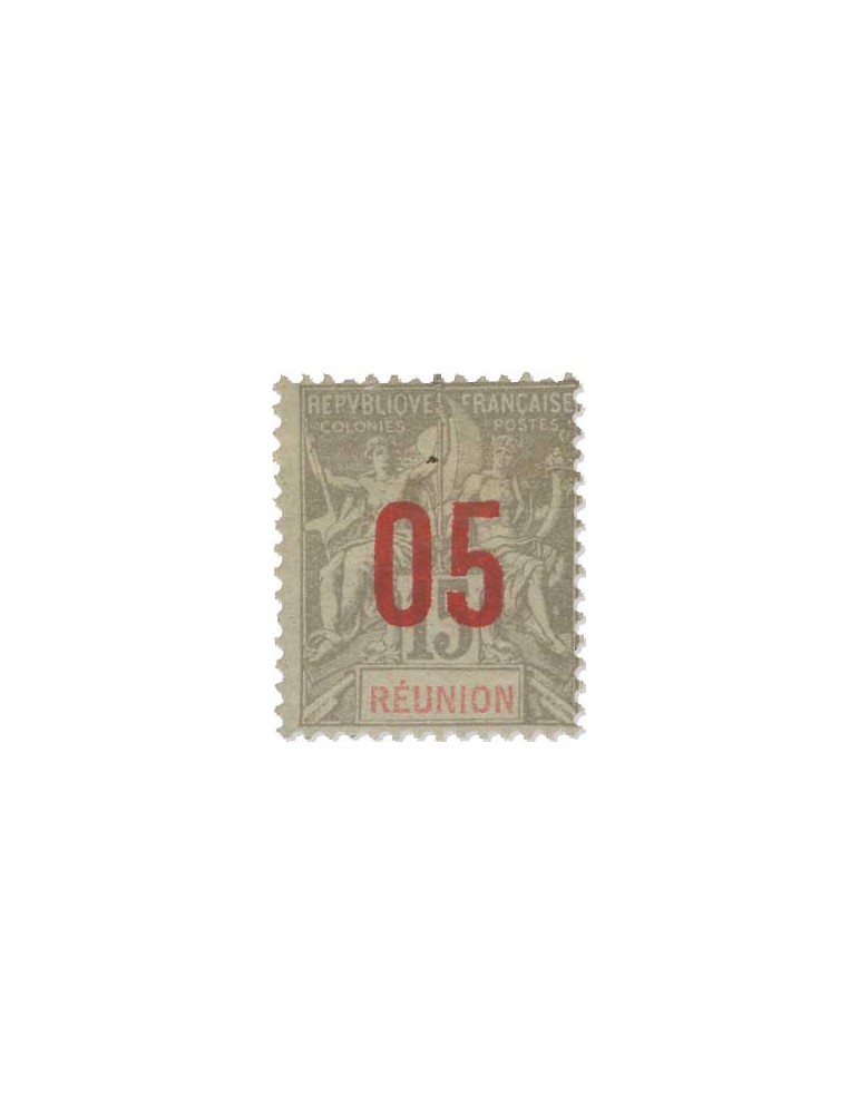 n° 72/79* - Timbre REUNION Poste