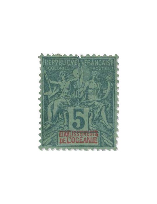 n° 1/13*/obl. - Timbre OCEANIE Poste
