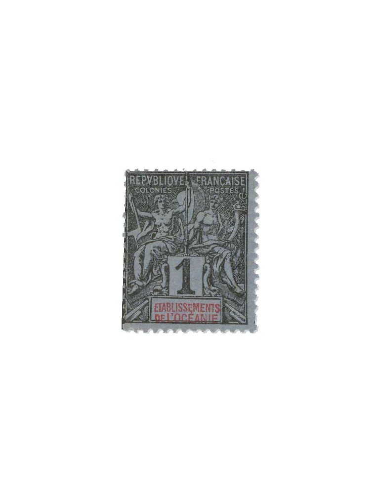 n° 1/13*/obl. - Timbre OCEANIE Poste
