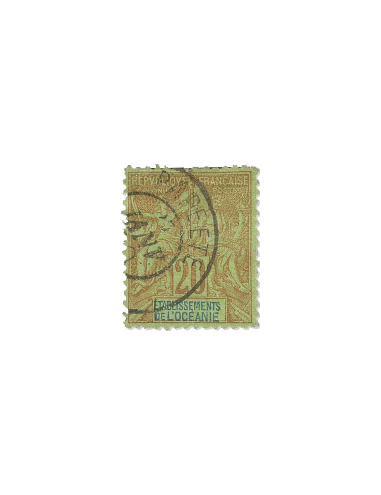 n° 1/13*/obl. - Timbre OCEANIE Poste