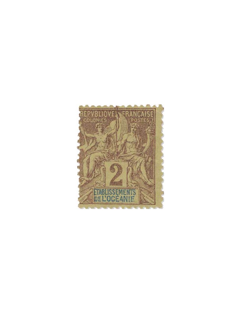 n° 1/13*/obl. - Timbre OCEANIE Poste
