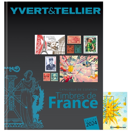 Catalogue Yvert & Tellier 2024 - Catalogue de cotation des timbres