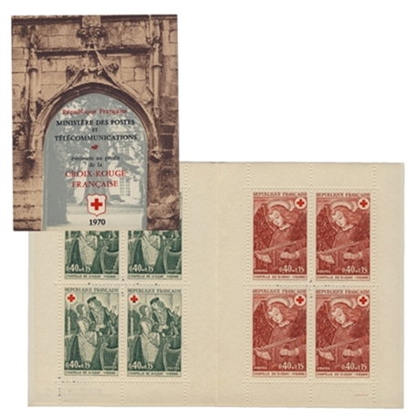 n° 2019A - Timbre France Carnets Croix Rouge (1970) - Yvert et Tellier -  Philatélie et Numismatique