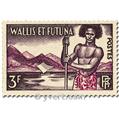 n° 157/158B -  Selo Wallis e Futuna Correios