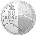50 EUROS ARGENT - FRANCE - UNESCO BE 2017