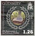n°1918/1923 - Timbre GUERNESEY Poste
