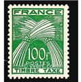 n° 89 -  Selo França Taxa