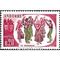 nr. 166 -  Stamp Andorra Mail