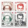 nr. 379A/382A -  Stamp Monaco Mail