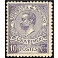 nr. 9 -  Stamp Monaco Revenue stamp