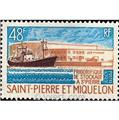 n° 406 -  Timbre Saint-Pierre et Miquelon Poste