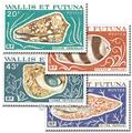 n.o 192/195 -  Sello Wallis y Futuna Correos