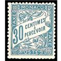 nr. 6 -  Stamp Monaco Revenue stamp