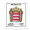 nr. 75/82 -  Stamp Monaco Revenue stamp